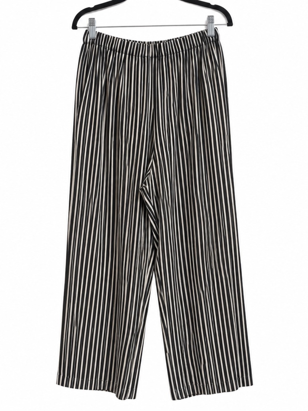 Maria McManus Black & White Striped Cupro Pants – Size Medium